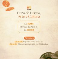 Feira de Discos, Arte e Cultura chega à 30ª edição no Mercado das Artes 31